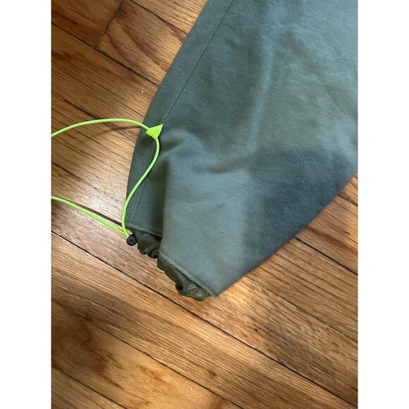 Champion Sideline Jogger – Olive & Neon Athletic Pants - Picture 3 of 10